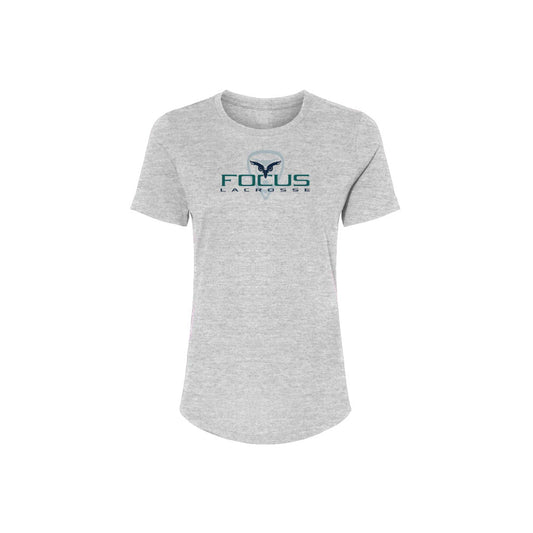 Women's Focus Lacrosse Bella + Canvas Relaxed T-shirt