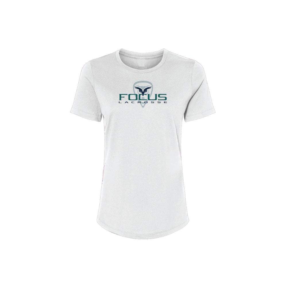 Women's Focus Lacrosse Bella + Canvas Relaxed T-shirt
