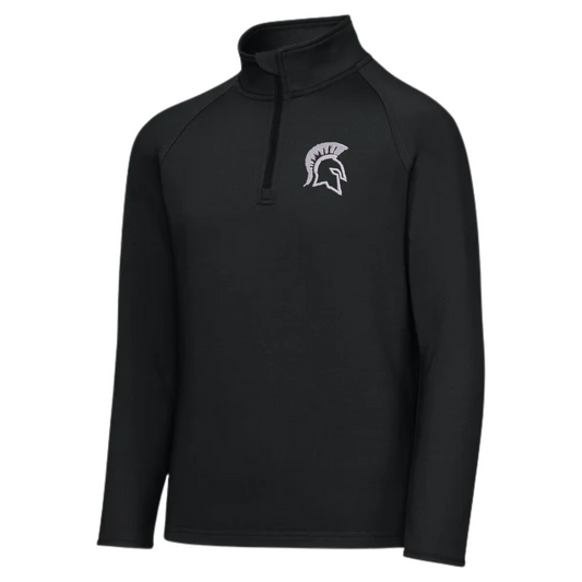Youth Skyline Spartans Lacrosse Sport-Tek Sport-Wick Stretch 1/4-Zip Pullover