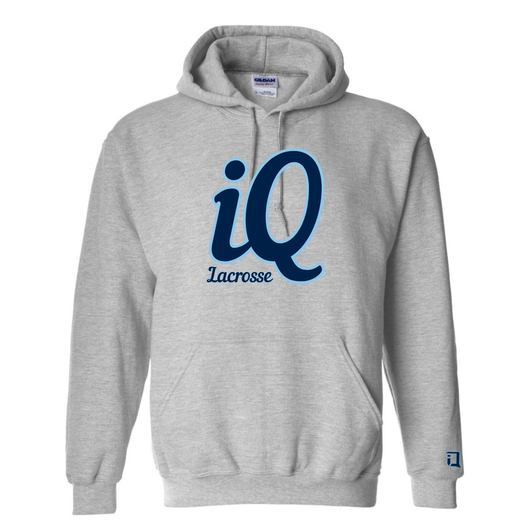 Youth Heavy Blend Hoodie B (Navy Logo)