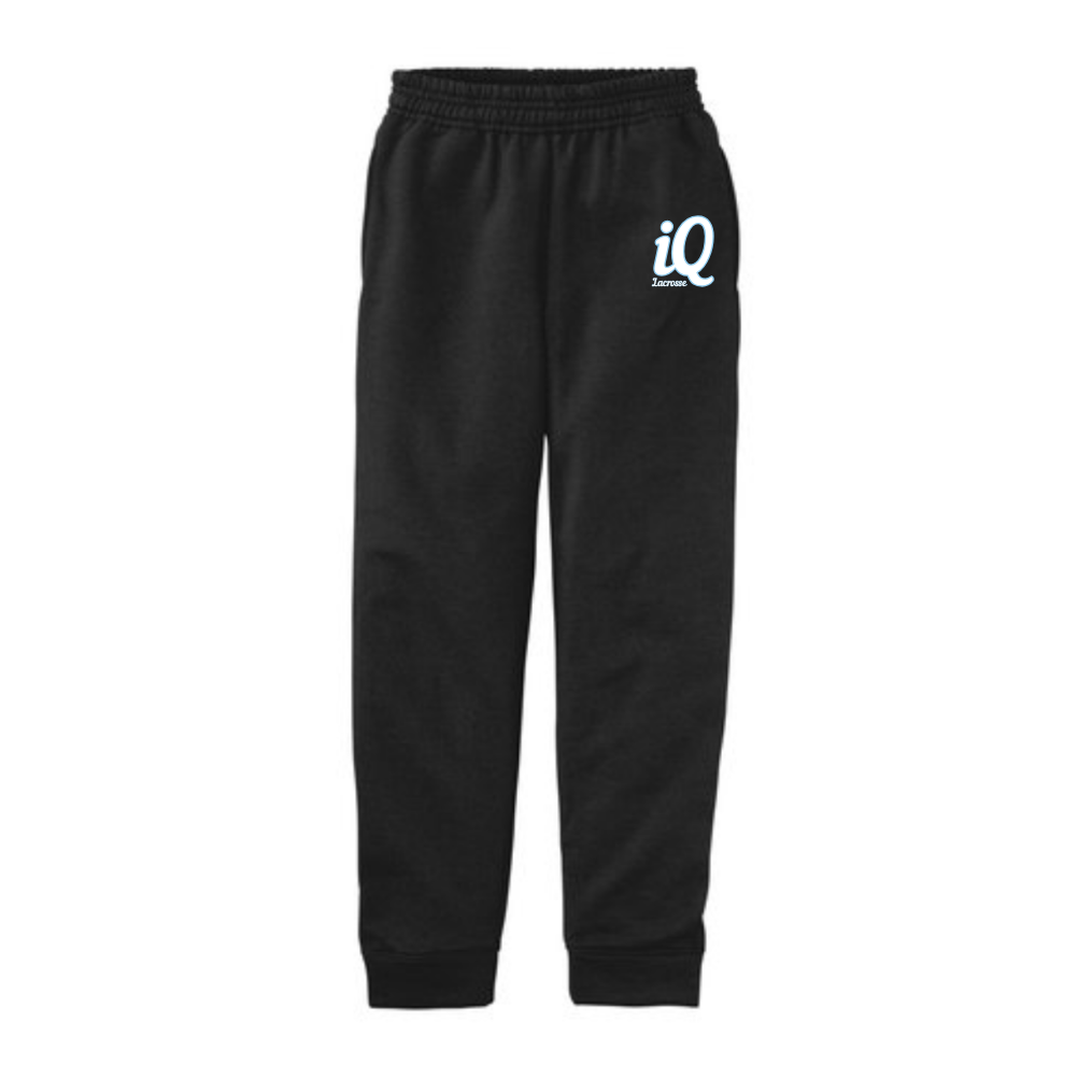 Youth Fleece Joggers (White Logo)