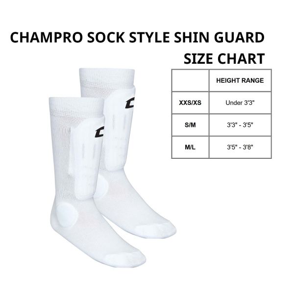 Champro Sock-Style Soccer Shin Guards