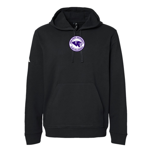 Adult Adidas Fleece Hooded Sweatshirt - Volleyball