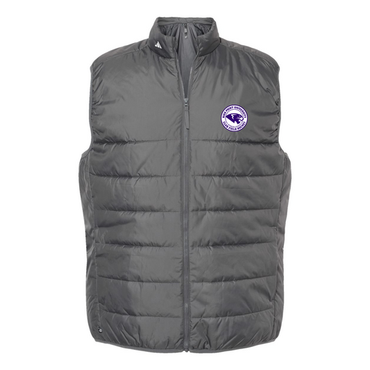 Adult Adidas Puffer Full-Zip Vest - Field Hockey
