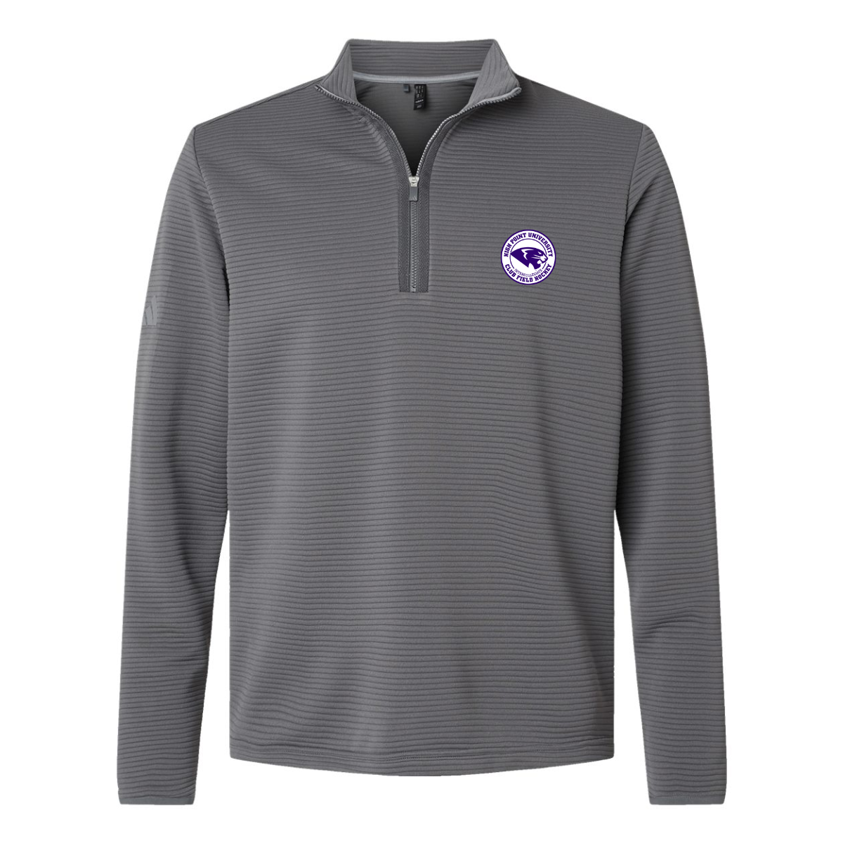 Adult Adidas Spacer Quarter-Zip Pullover - Field Hockey