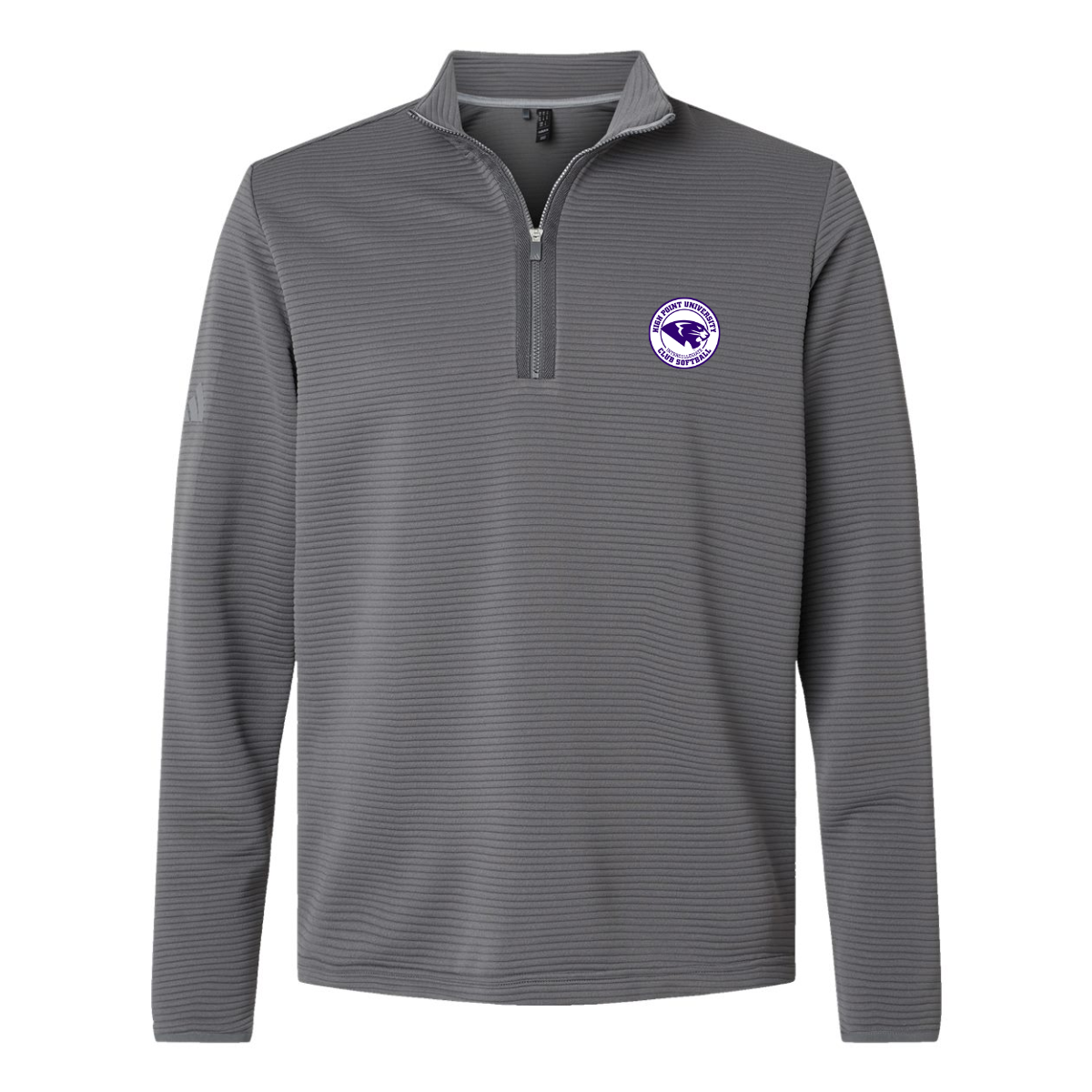 Adult Adidas Spacer Quarter-Zip Pullover - Softball