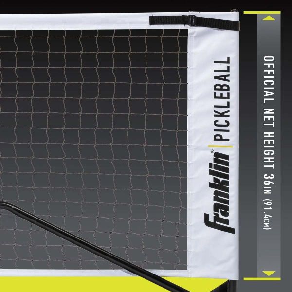 Franklin Official Tournament Pickleball Net w/ Wheels