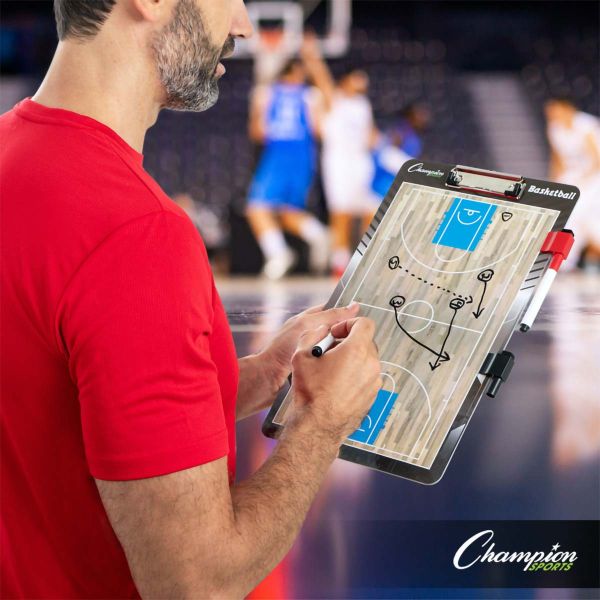 Champion Basketball Dry-Erase Coaching Board, BKBOARD