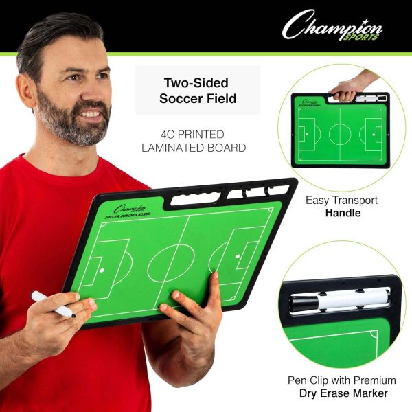 Champion 12.5"x16.5" Pro XL Soccer Coaching Board