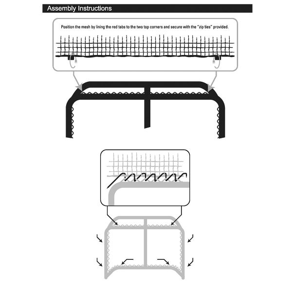 Winnwell 52" HD Ice Hockey Net