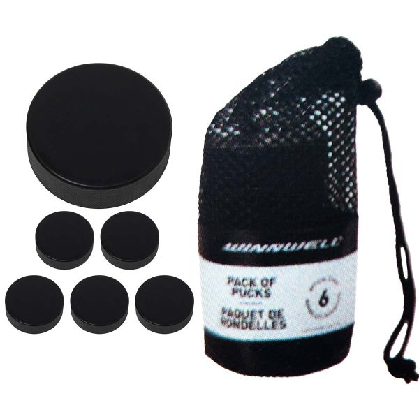Winnwell Ice Hockey Puck Packs