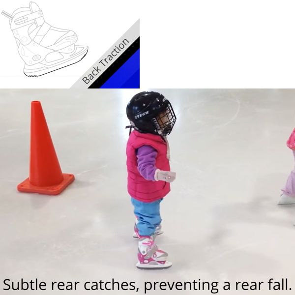 Winnwell Youth Ice Hockey Skates w/ Balance Blades