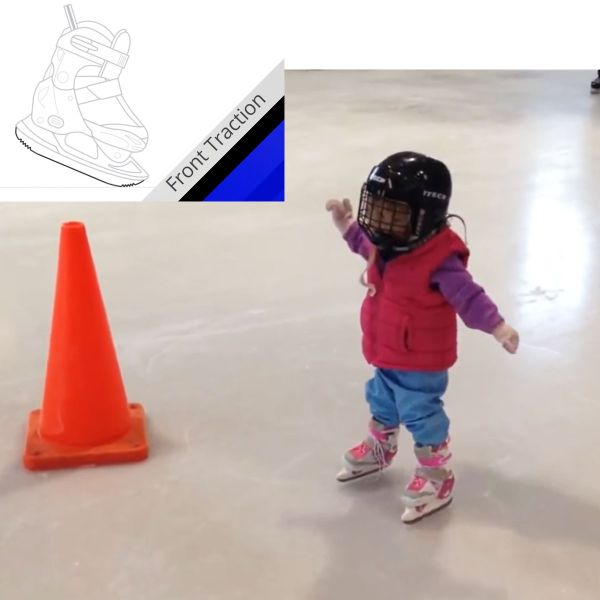 Winnwell Youth Ice Hockey Skates w/ Balance Blades