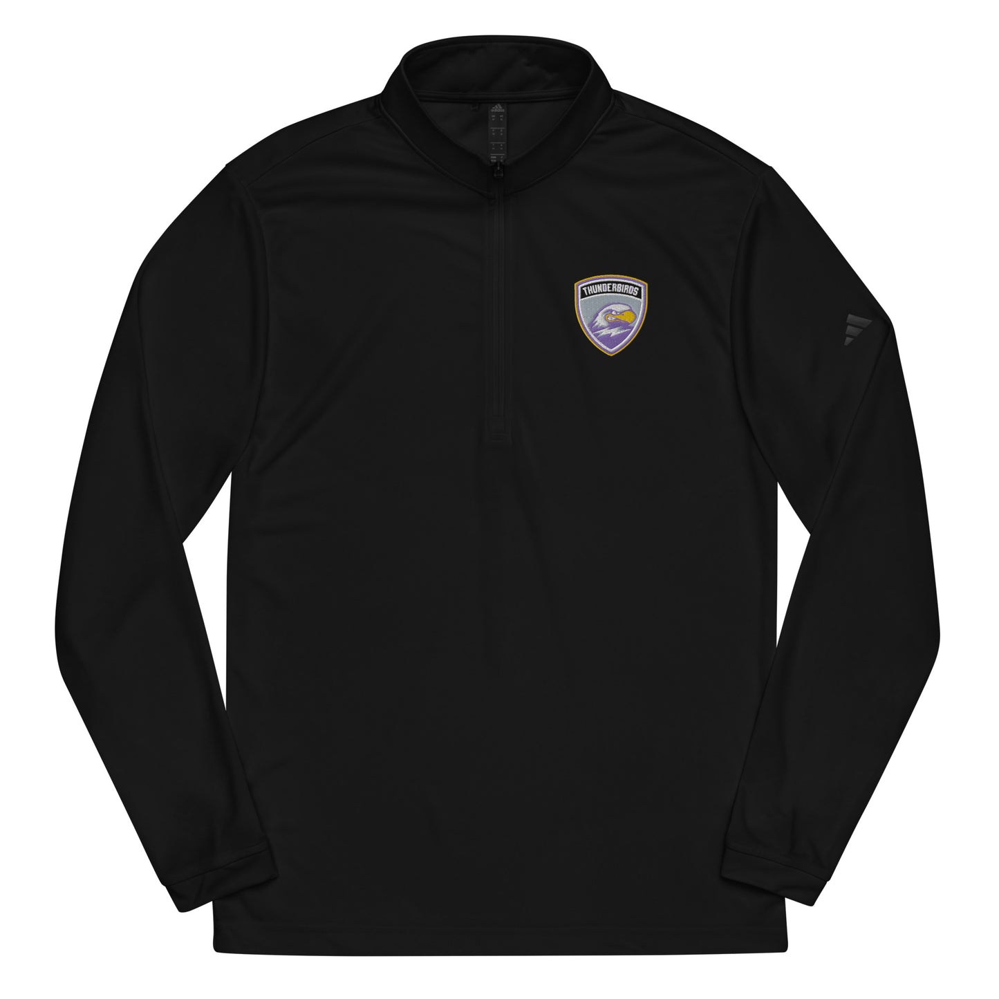 Adult Thunderbirds Hockey Adidas Quarter Zip Pullover