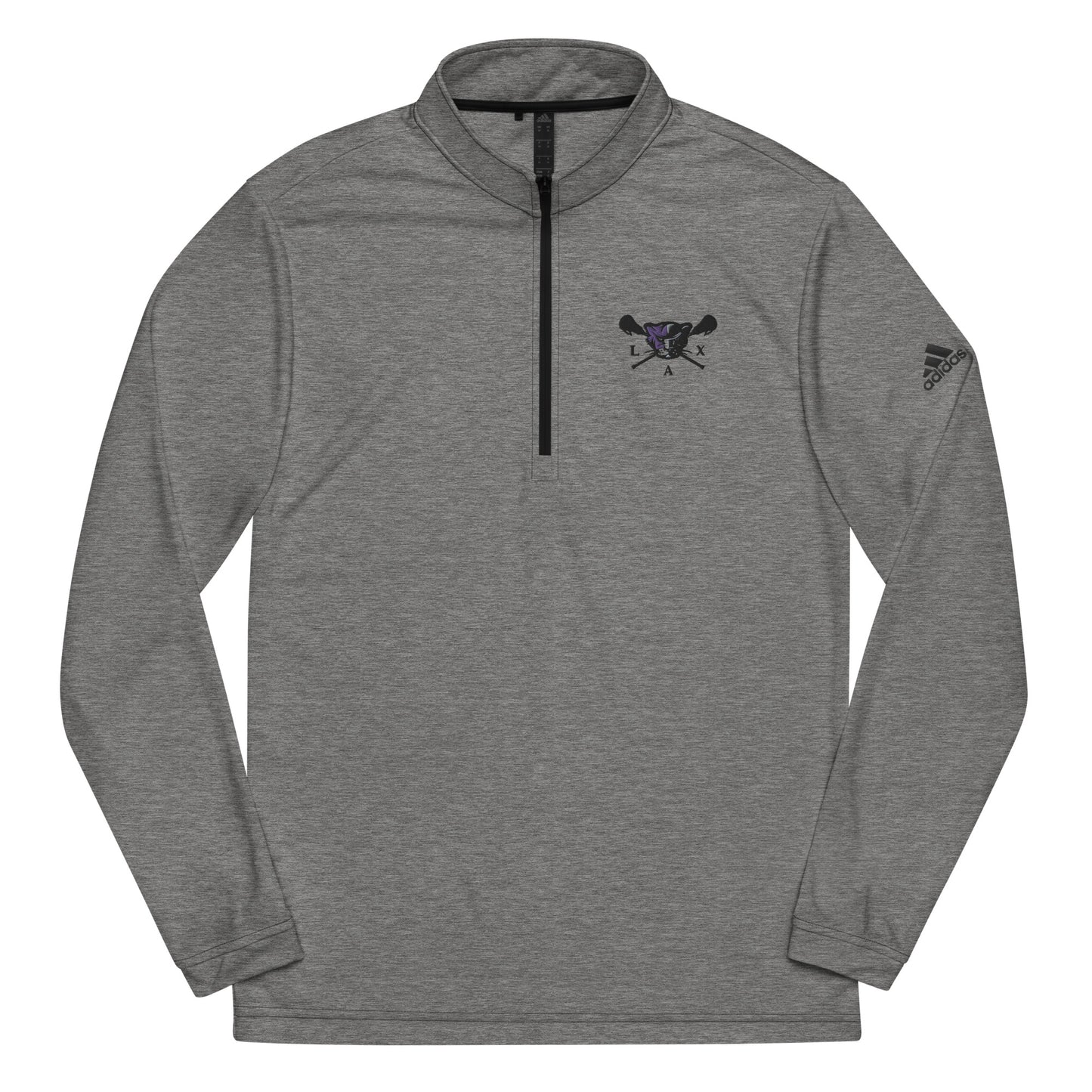 Adult LaxCats Adidas Quarter Zip Pullover