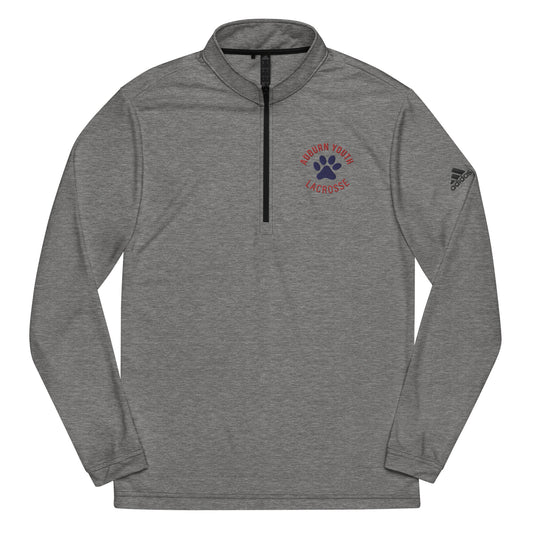 Adult Auburn Lacrosse Adidas Quarter Zip Pullover
