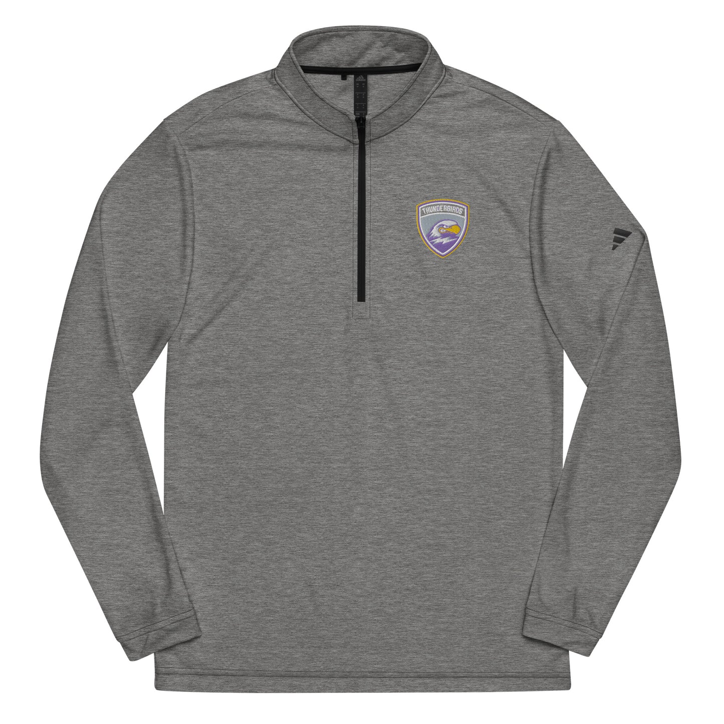 Adult Thunderbirds Hockey Adidas Quarter Zip Pullover