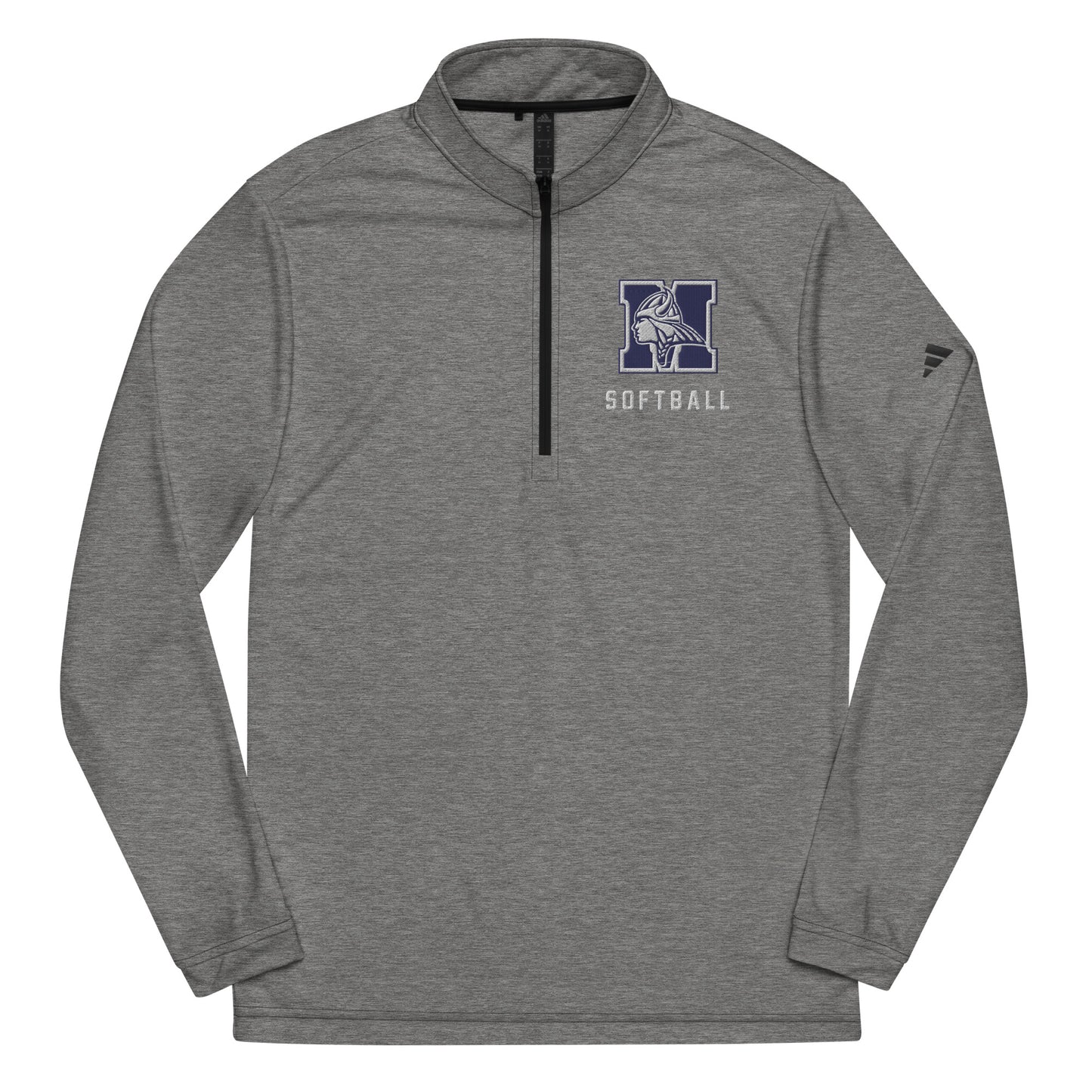 Adult Maclay Softball  Adidas Quarter Zip Pullover