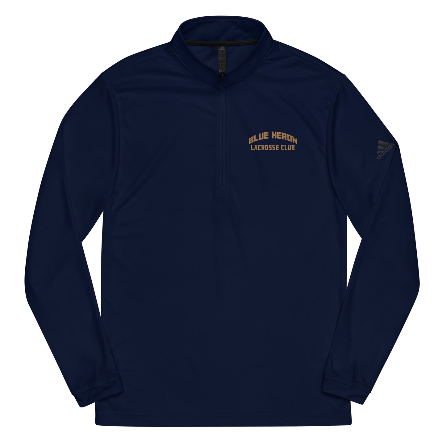 Adult Blue Heron Lacrosse Adidas Quarter Zip