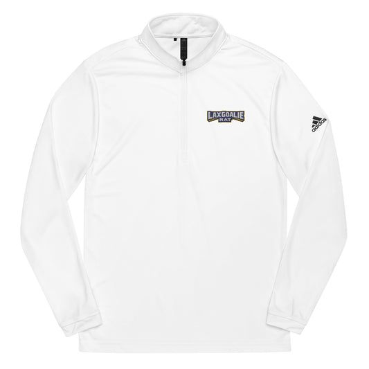 Adult Lax Goalie Rat Adidas Quarter Zip Pullover
