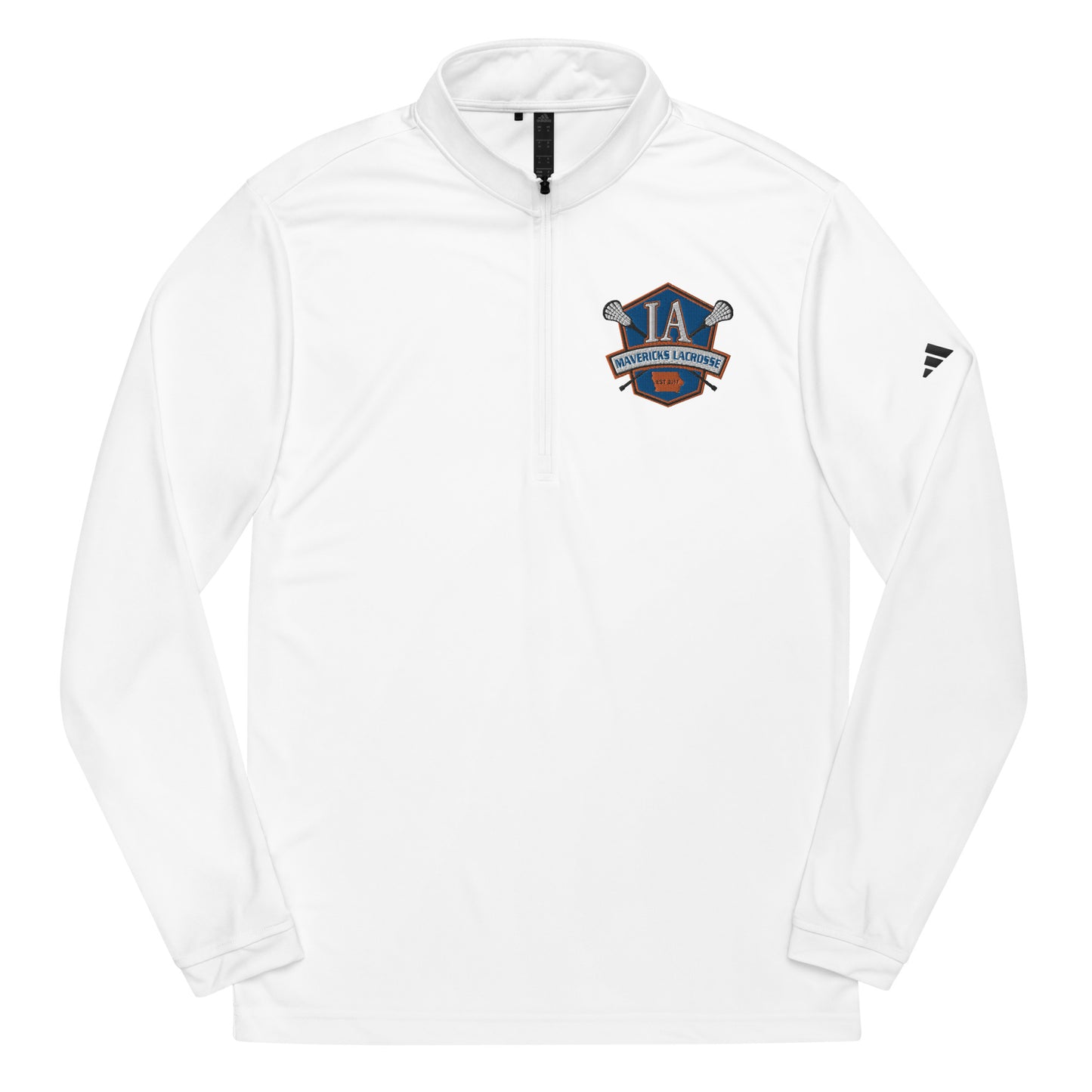 Adult Iowa Mavericks Adidas Quarter Zip Pullover