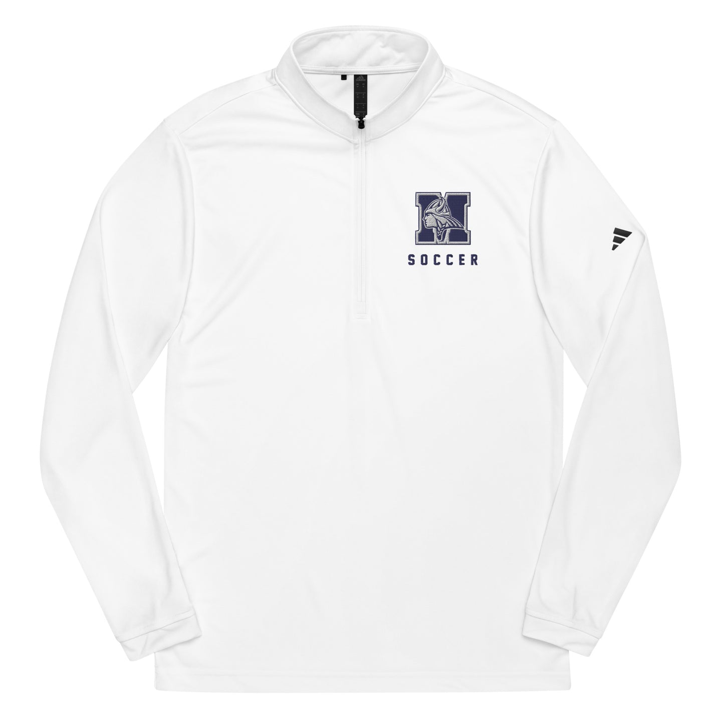 Adult Maclay Soccer Adidas Quarter Zip Pullover