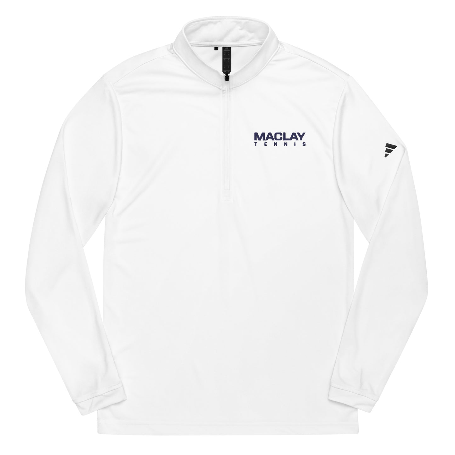 Adult Maclay Tennis Adidas Quarter Zip Pullover