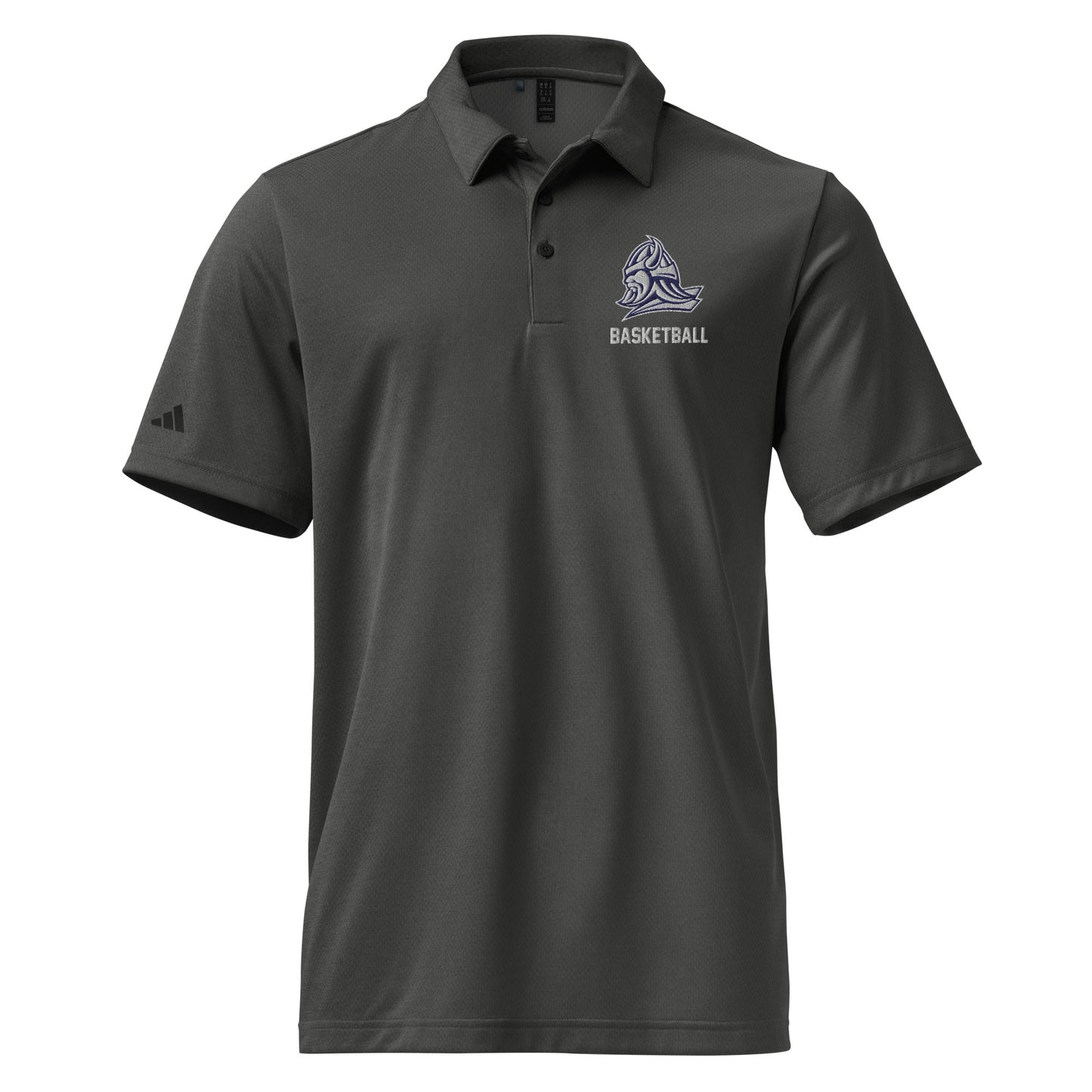 Adult Maclay Basketball Adidas Space-Dyed Polo Shirt