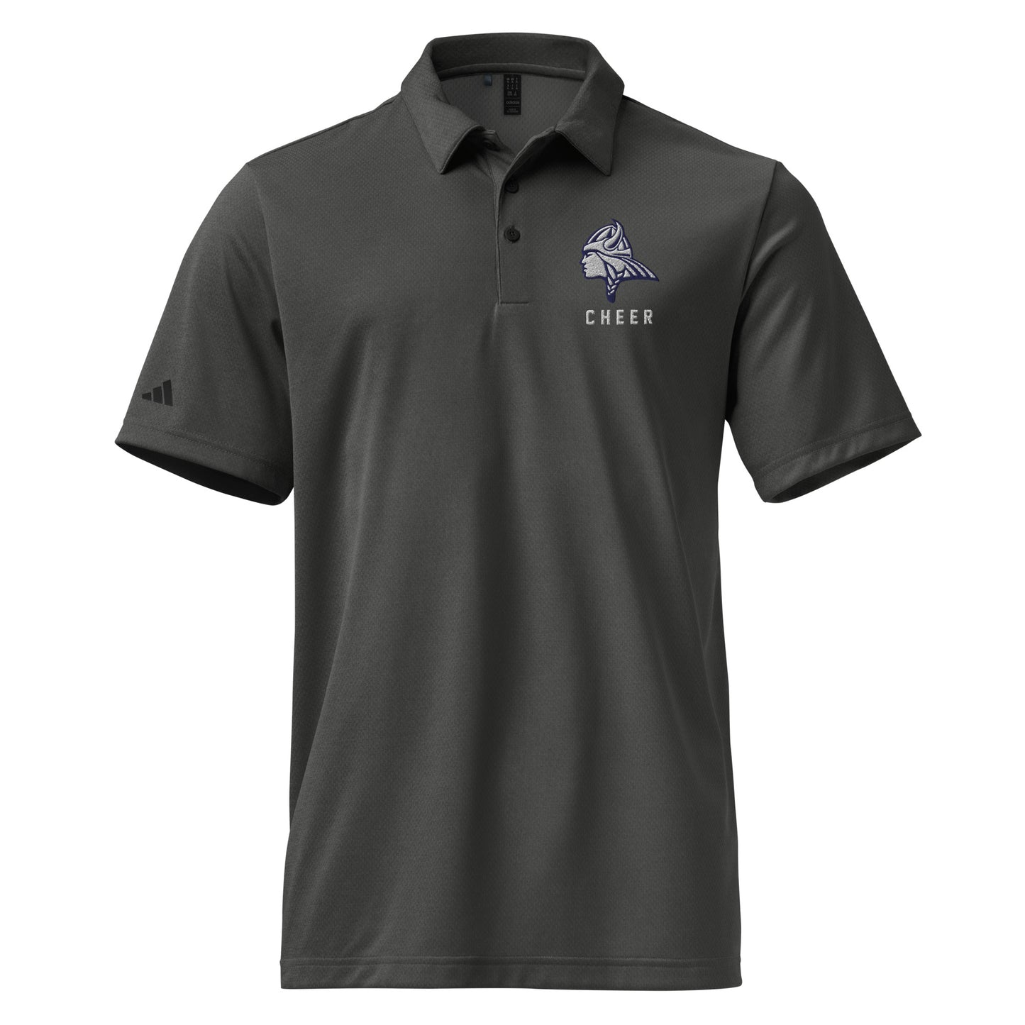 Adult Maclay Cheer Adidas Space-Dyed Polo Shirt
