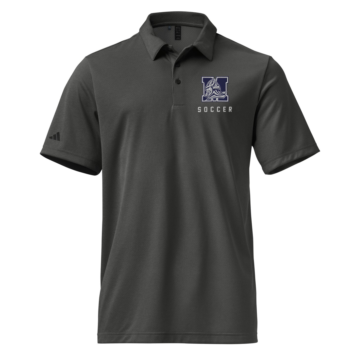 Adult Maclay Soccer Adidas Space-Dyed Polo Shirt