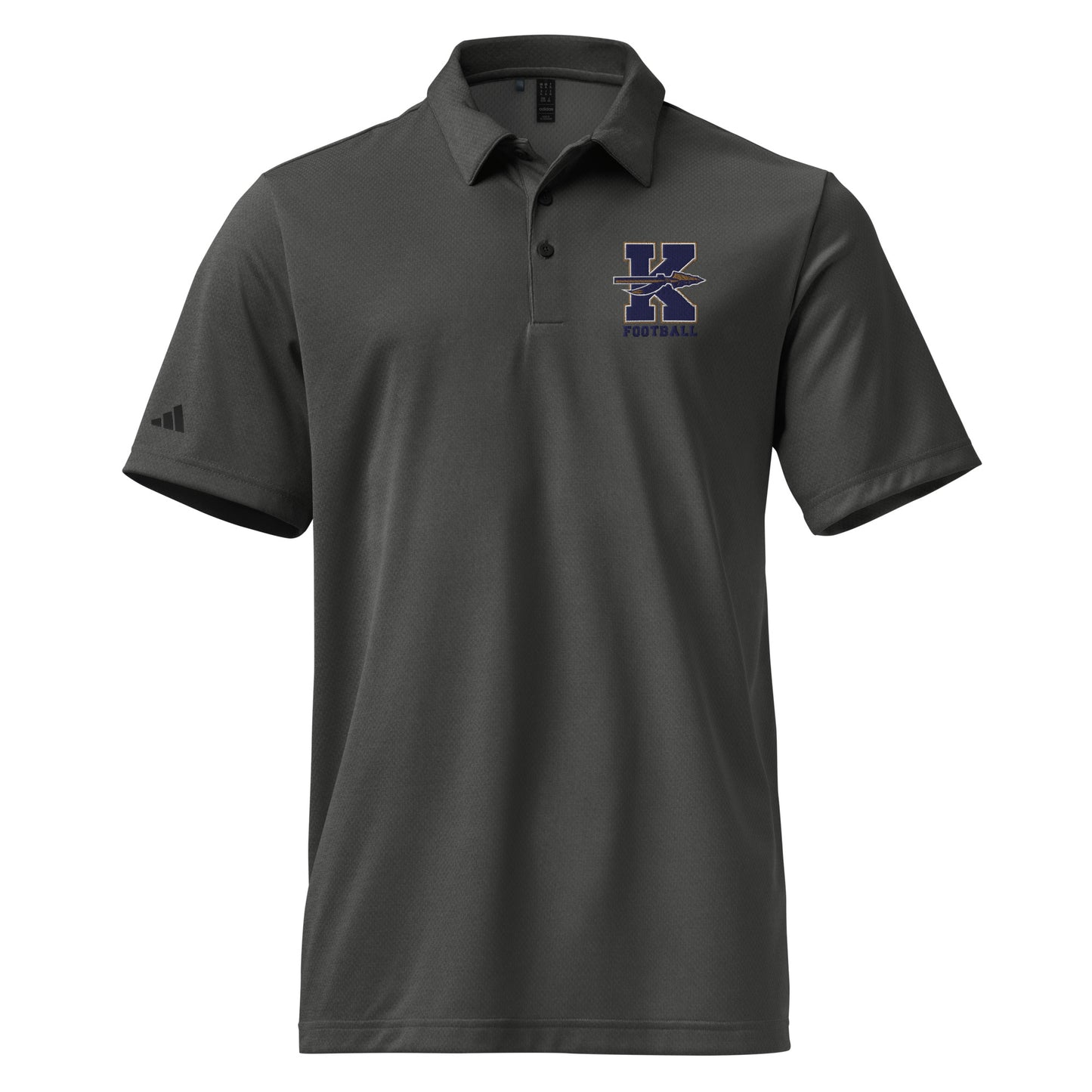 Keller Football Track & Field Adidas Space-Dyed Polo