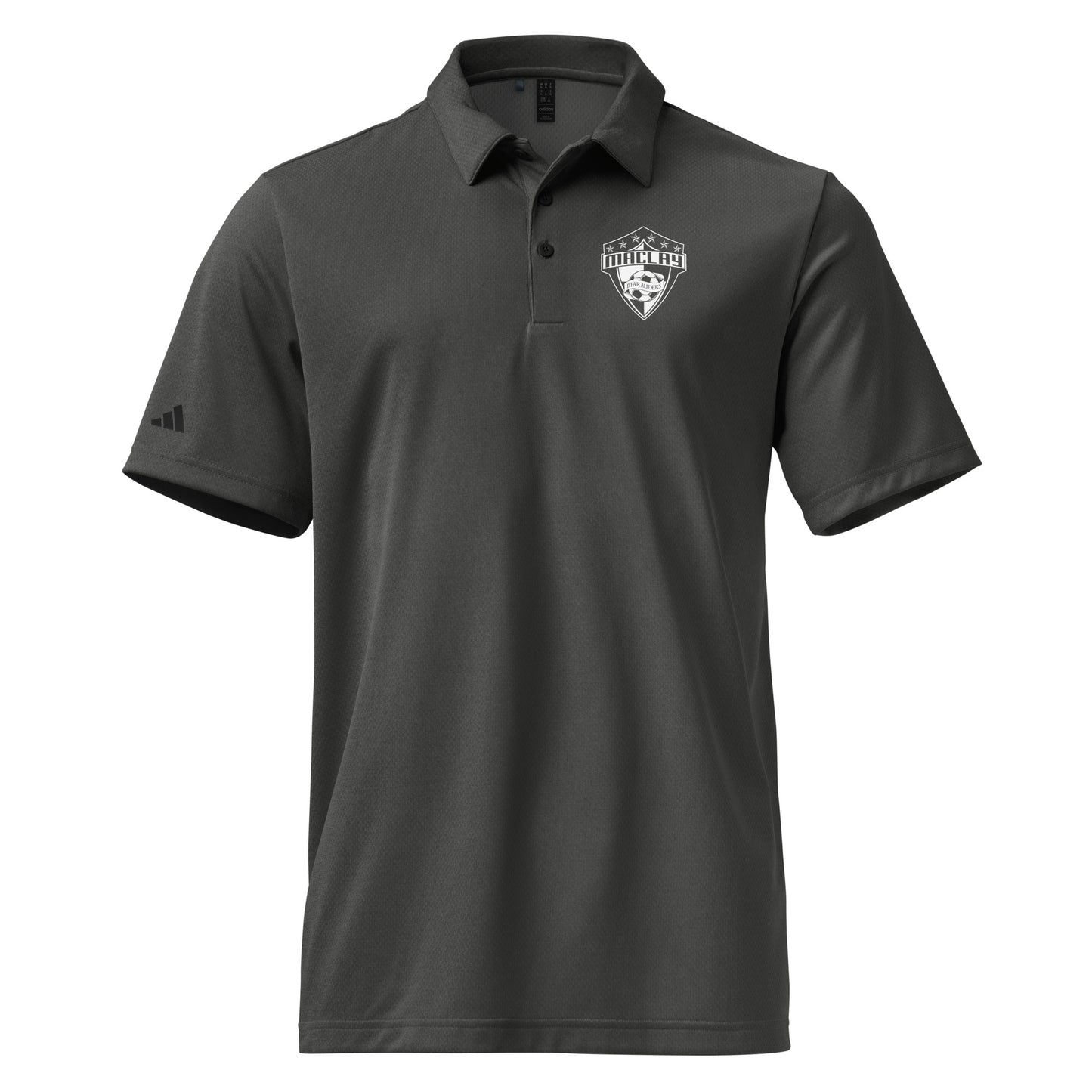 Adult Maclay Soccer Adidas Space-Dyed Polo