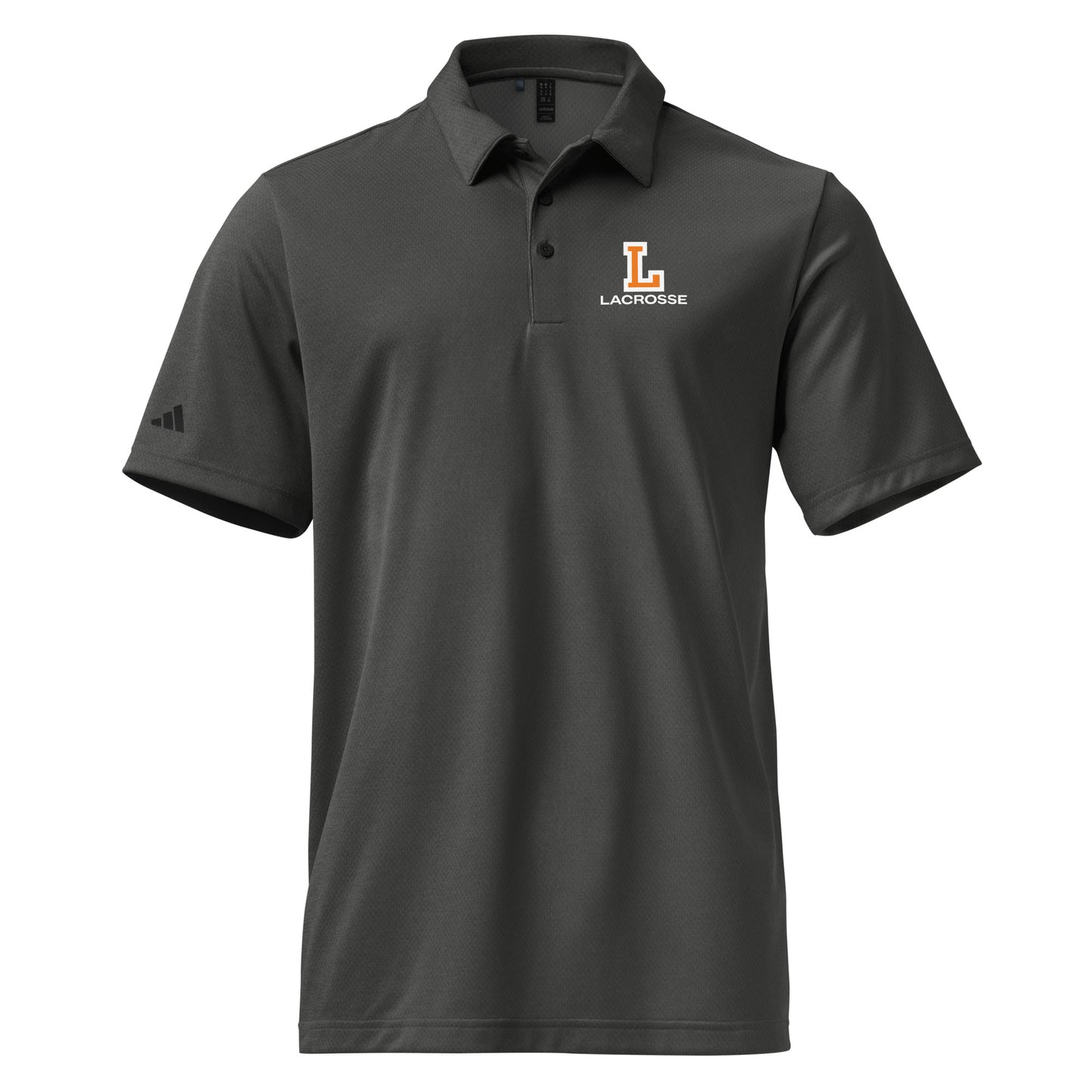 Adult Linsly Lacrosse Adidas Space-dyed Polo