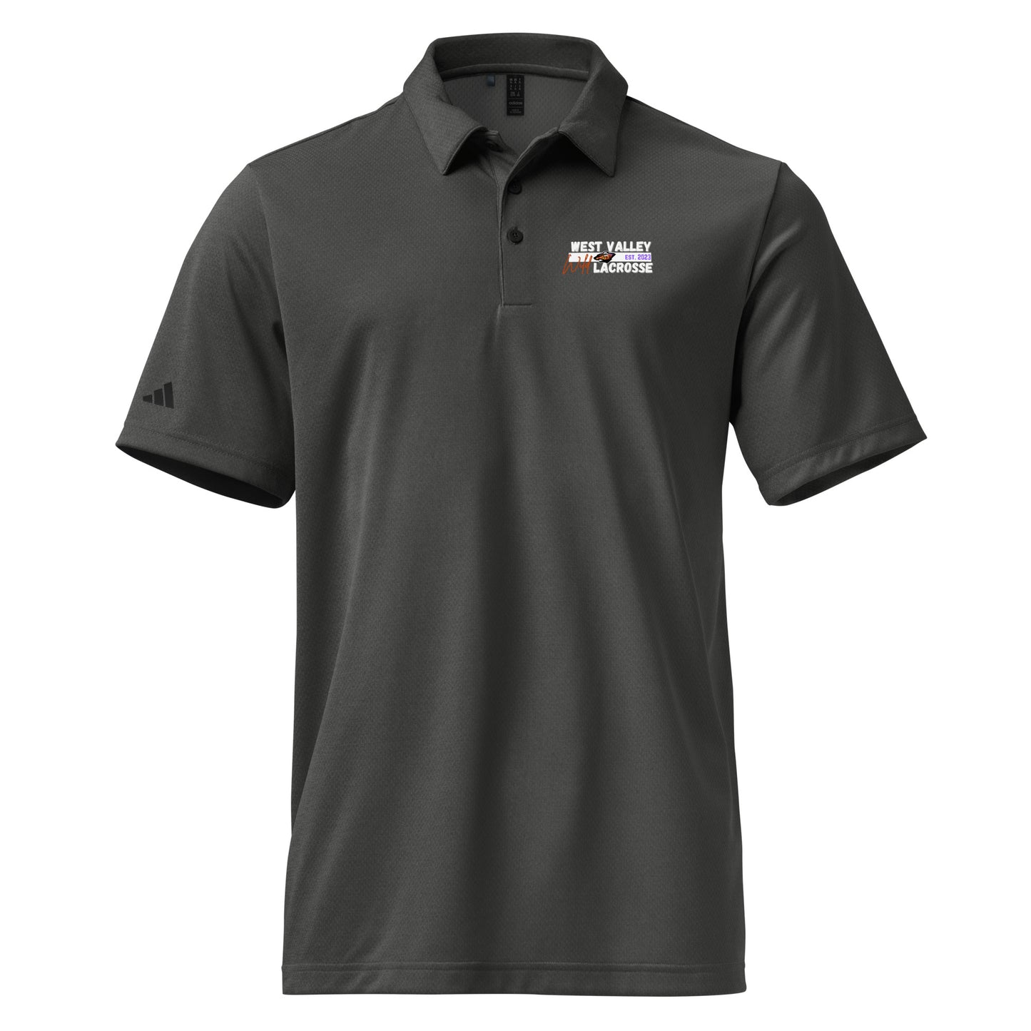 Adult WVW Lacrosse Adidas Space-Dyed Polo Shirt