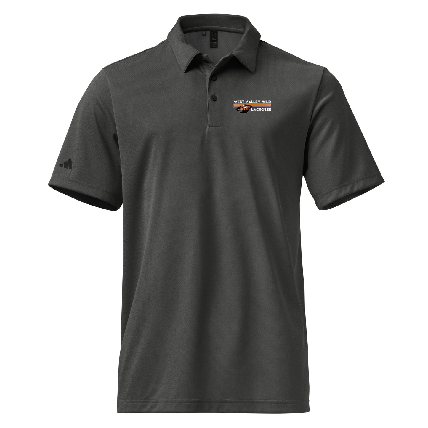 Adult WVW Lacrosse Adidas Space-Dyed Polo Shirt
