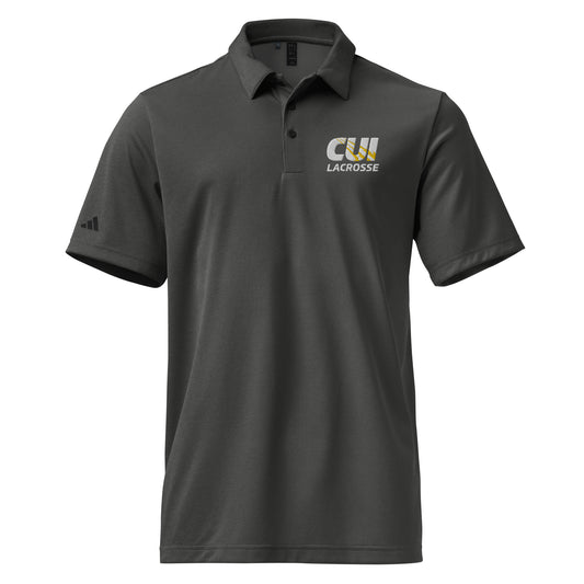 Adult CUI Lacrosse Adidas Space-Dyed Polo Shirt