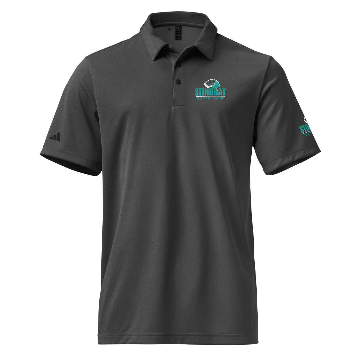 Adult Adidas Space-Dyed Polo Shirt