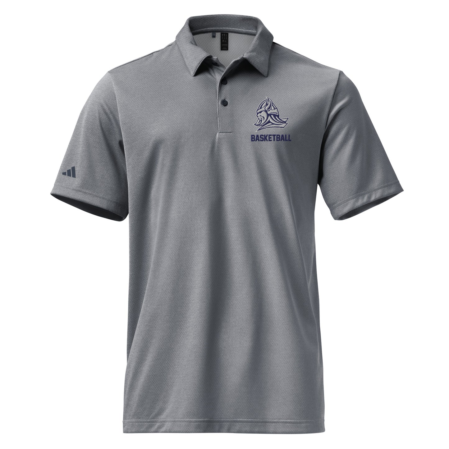 Adult Maclay Basketball Adidas Space-Dyed Polo Shirt