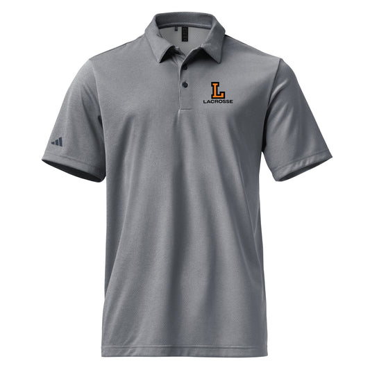 Adult Linsly Lacrosse Adidas Space-dyed Polo