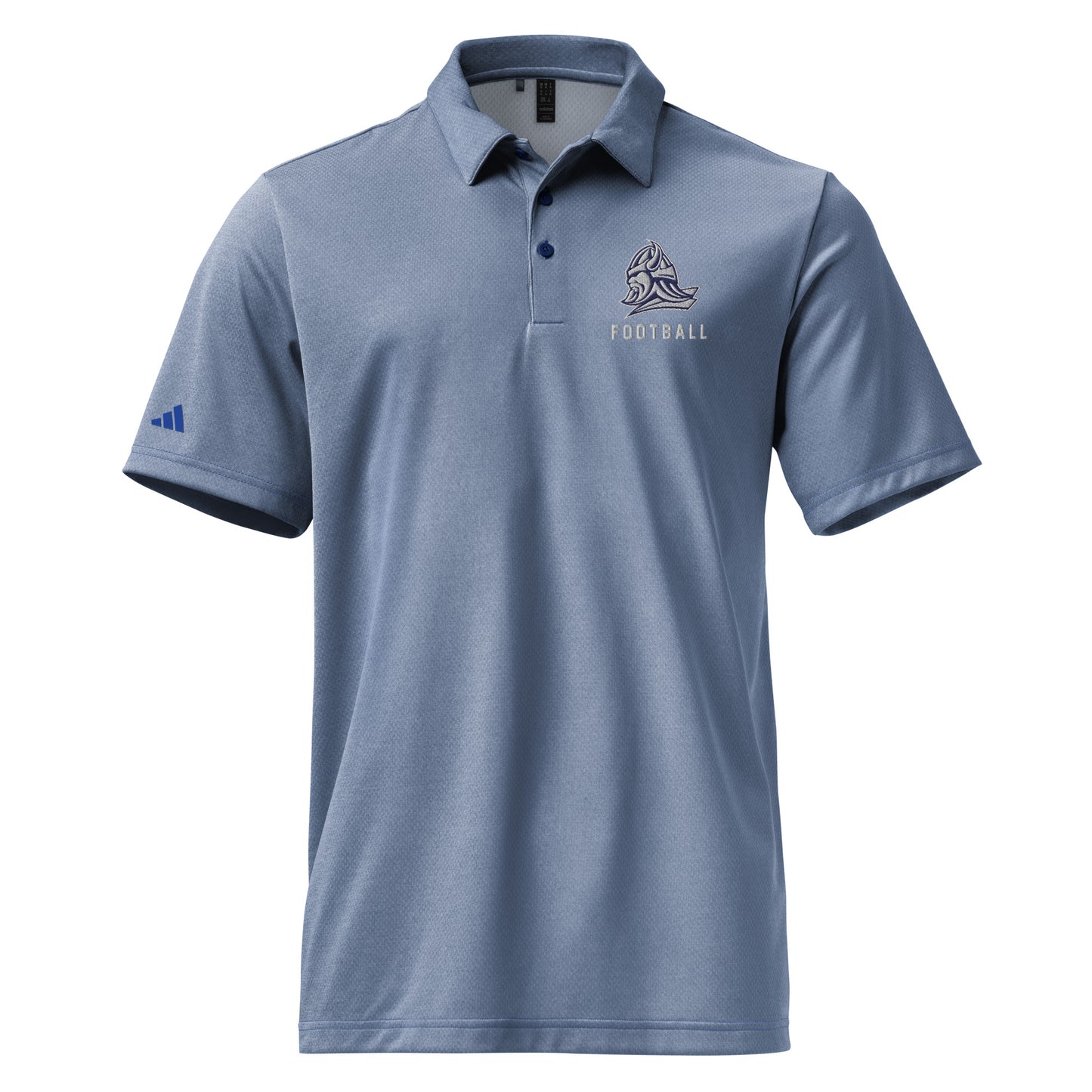 Adult Maclay Football Adidas Space-Dyed Polo Shirt