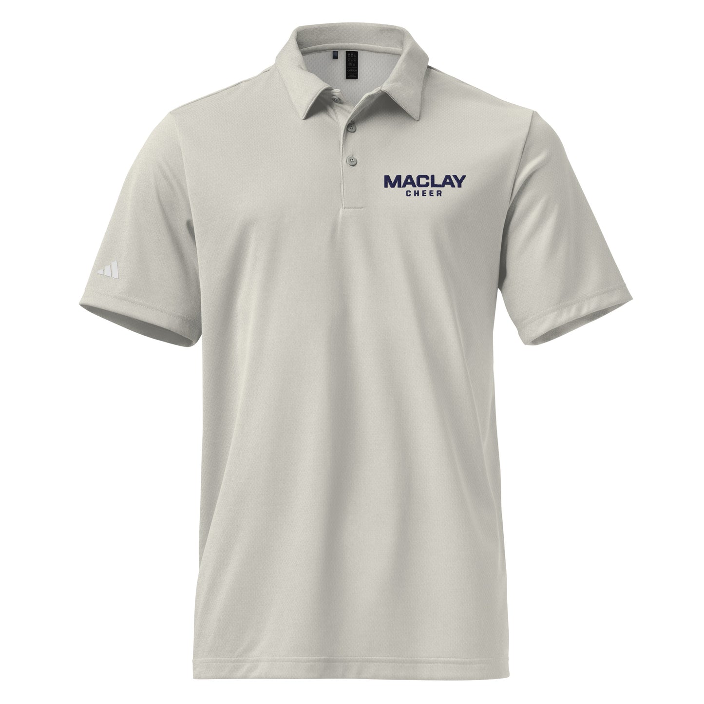 Adult Maclay Cheer Adidas Space-Dyed Polo