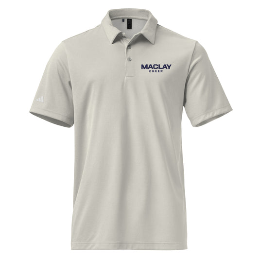 Adult Maclay Cheer Adidas Space-Dyed Polo