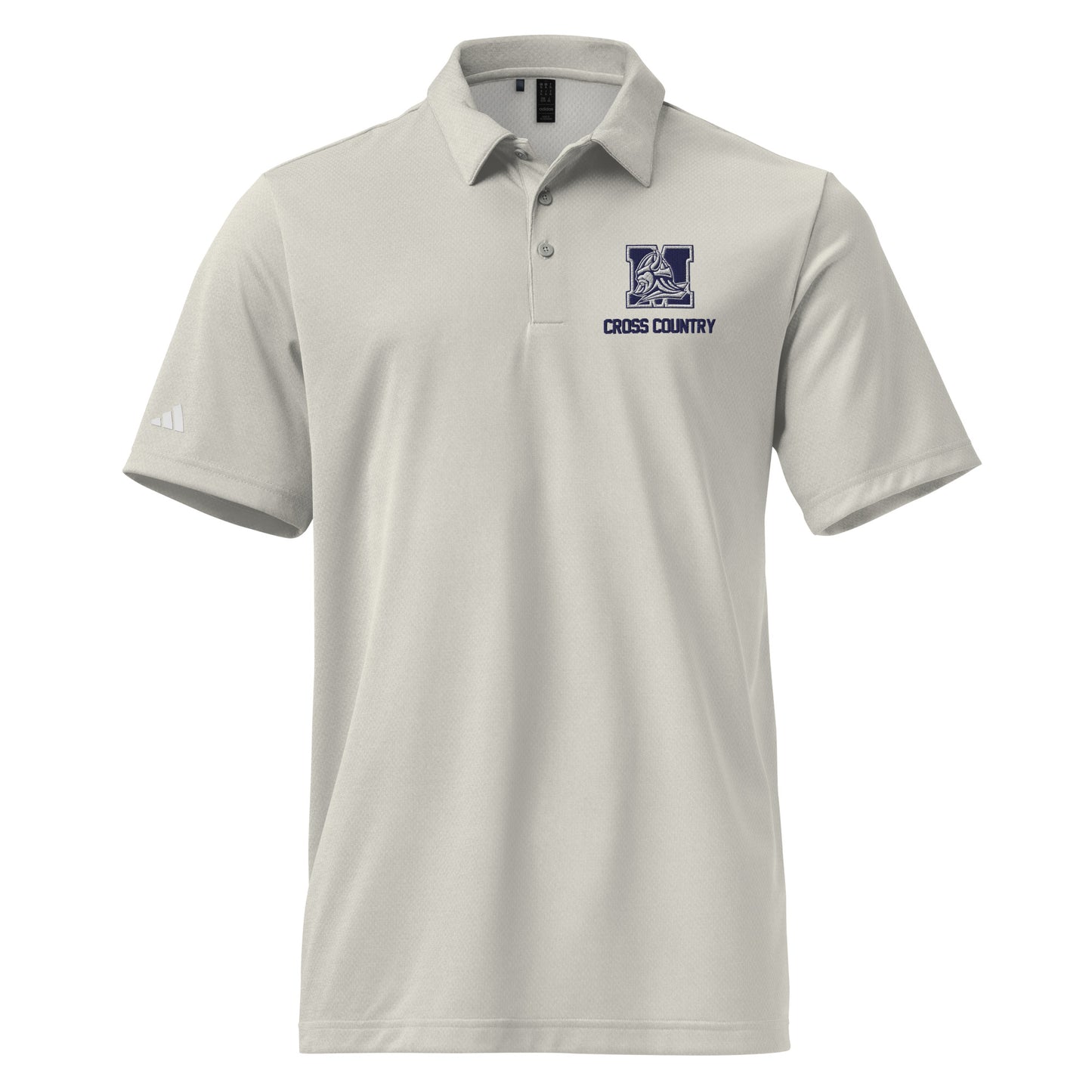 Adult Maclay Cross Country Adidas Space-Dyed Polo
