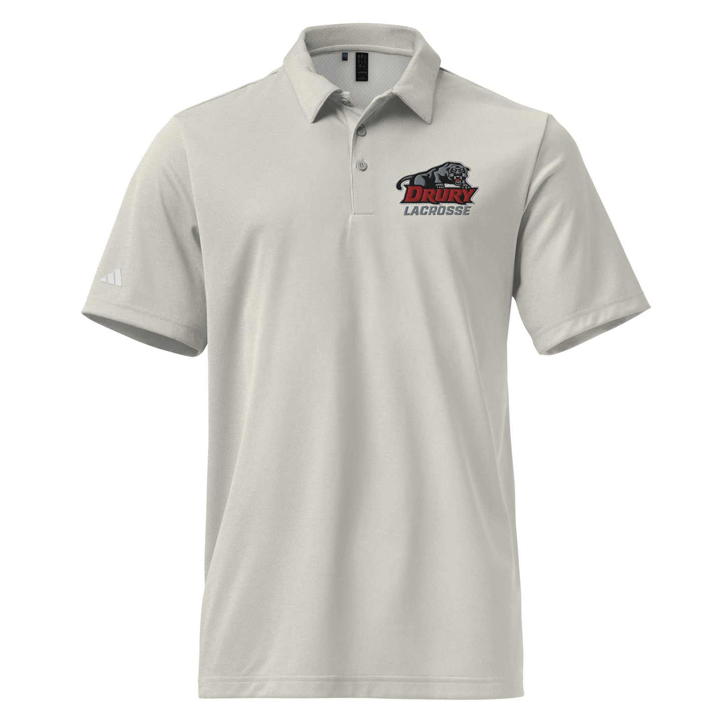 Adult Drury Lacrosse Adidas Space-Dyed Polo
