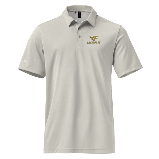 Adult Vallivue Lacrosse Adidas Space-Dyed Polo