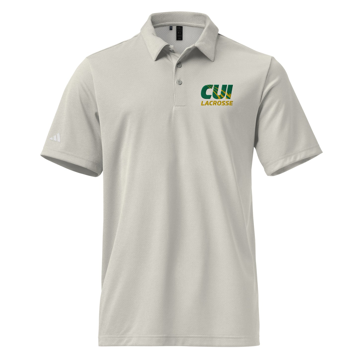 Adult CUI Lacrosse Adidas Space-Dyed Polo Shirt