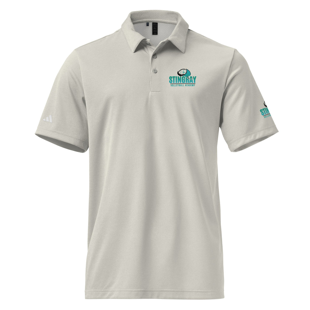 Adult Adidas Space-Dyed Polo Shirt