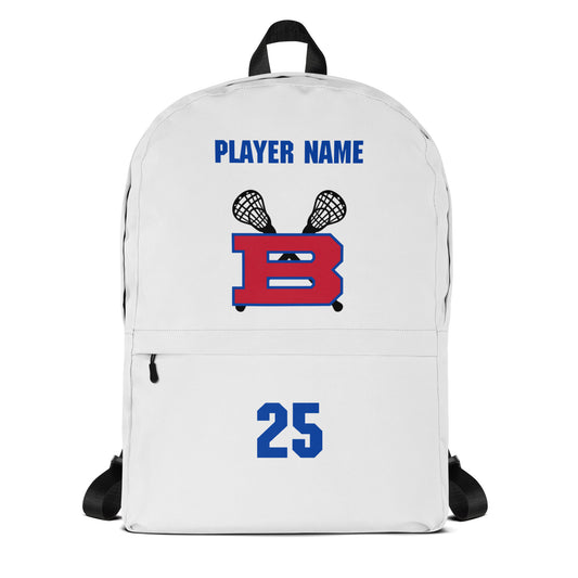 Personalizable - Bartlett HS Lacrosse Backpack