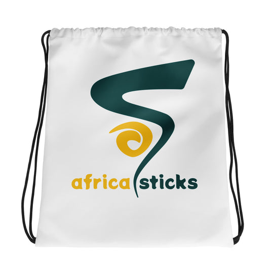 Africa Sticks Drawstring Bag