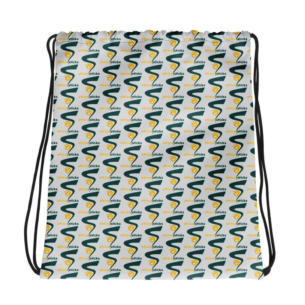 Africa Sticks Drawstring Bag